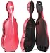 Bam France 1001SW Classic Peony Red 4/4 Cello Case with Wheels