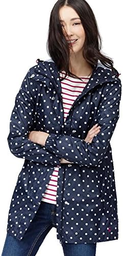 Joules Women's Golightly Packable Rain Coat