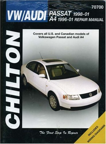 VW Passat 1998-2001 & Audi A4 1996-2001 (Chilton’s Total Car Care Repair Manuals)