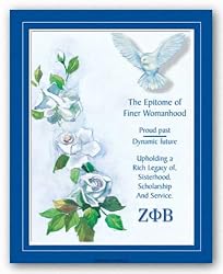 The Epitome - Zeta Phi Beta by Pita Ohiwerei 8"x10" Art Print Poster