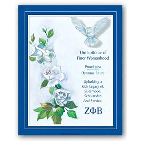 The Epitome - Zeta Phi Beta by Pita Ohiwerei 8"x10" Art Print Poster
