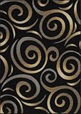 3'3 x 5'0 Dalyn Rug Company Monterey MR-106 - Black Rectangular