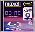 Maxell 8cm Blu Ray Disc Camcorder BD-RE 60HG Single 60 mins