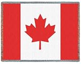 Canadian Flag - 69 x 48 Blanket/Throw