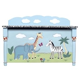 Guidecraft Safari Toy Box by Guidecraft