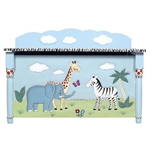 Guidecraft Safari Toy Box