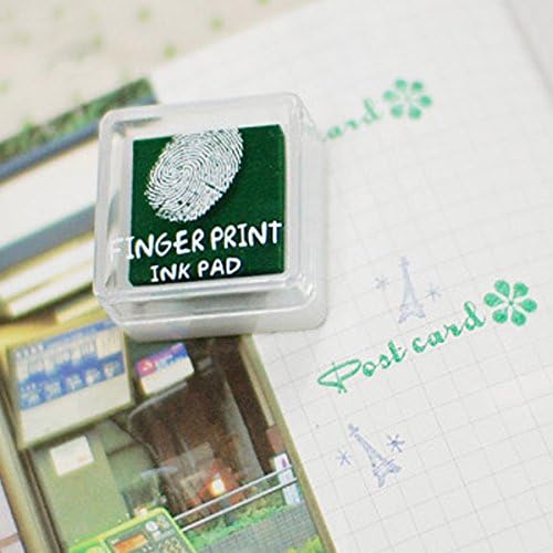 Fingerprint Ink Pads - Green