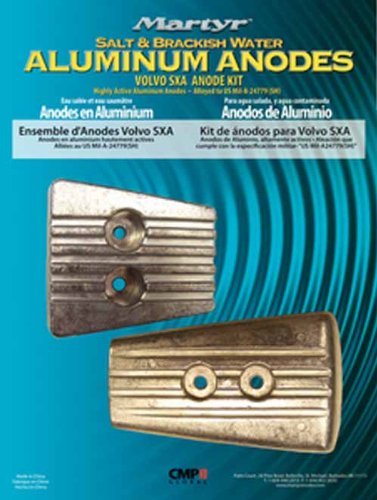 Martyr Anodes CMSXAKITM Volvo Penta Anode Kit, Magnesium