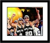 Tim Duncan and Tony Parker San Antonio Spurs - 2007 NBA Champs - Framed 8x10 Photograph