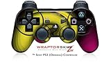 Sony PS3 Controller Skin Alecias Swirl 01 Yellow