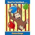 Curious George Invitations 8ct