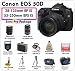 Canon EOS 50D Digital Slr Camera With 12 pc. Deluxe Accessory Kit