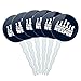 Graphics and More Choose Your Weapon Chess Pawn Rook Knight King Queen Cupcake Picks Toppers Decoration Set of 6