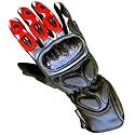 Cowhide Leather Motorbike Motorcycle Biker Gloves Large