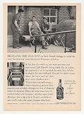 1968 Jack Daniels Whiskey Recalling Old Days Tax Man Print Ad