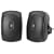 Yamaha NS-AW190BL 2-Way Indoor/Outdoor Speakers (Pair, Black)