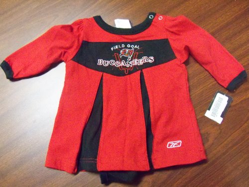 Tampa Bay Buccaneers Newborn Cheerleader Creeper Dress
