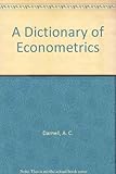 A dictionary of econometrics