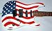 Kenny Chesney Autographed Signed Flag Guitar & Proof