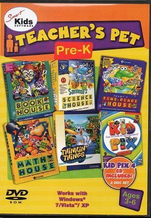 Smart Kids Software's Pre-K Prep Pack with Millie's, Bailey's, Sammy's, Trudy's, Thinkin' Things & Kid Pix Deluxe 4!
