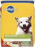 Pedigree Wholesome Recipe with Chicken, Rice & Vegetables Dry Food for Adult Dogs, 16.3-Pound Bag