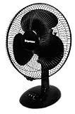 Impress 12" Oscillating Tabletop Fan Black