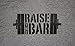 Raise the Bar - Gray - Men's Barbell Long Sleeve Triblend Hoody Shirt