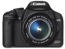 Canon EOS 450D Digital SLR Camera Kit (incl EF-S 18-55mm IS f/3.5-5.6 non USM Lens Kit)