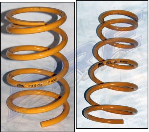 King Springs Raised Rally Springs - 04-07 Subaru WRX
