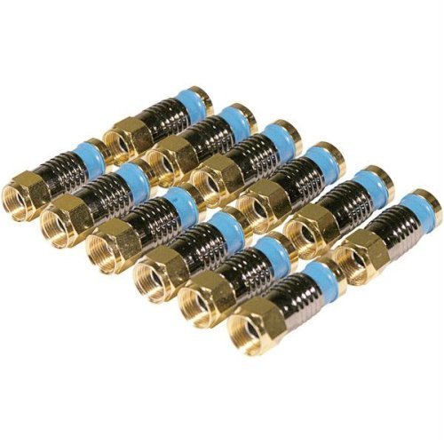 Philips USA Quad Shield Connector – 12 Pack