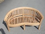 Childrens Teak Banana / Orlando Kids Wooden Garden Bench Hardwood
