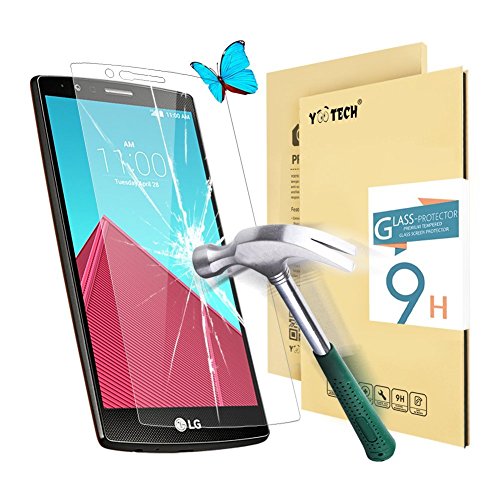 LG G4 Screen Protector,Yootech LG G4 Tempered Glass Screen Protector,0.3mm 9H Hardness Featuring Anti-Scratch,Lifetime Warranty LG G4 Screen Protector,Yootech LG G4 Tempered Glass Screen Protector,0.3mm 9H Hardness Featuring Anti-Scratch,Lifetime Warranty