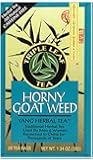 Triple Leaf Tea, Horny Goat Weed, 20 Teabags (Pack of 6)