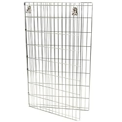 Precision Pet Pro Handler Exercise Pen Top, 48-Inch Pen Top with Bolt Snaps, Silver