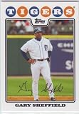 2008 Topps Baseball Detroit Tigers Team Set