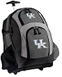 University of Kentucky Rolling Backpack Deluxe Gray UK Wildcats Logo - Our Best Backpacks Bags with Wheels or School Trolley Bags Carry-Ons - Unique Gifts