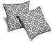  : Strathwood 14-Inch Outdoor Pillows, Set of 2, Sebastian Domino