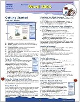 Microsoft Word 2003 Quick Source Guide
