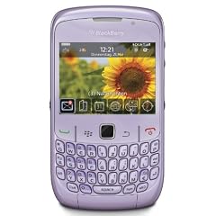 BlackBerry Curve 8520 Smartphone (QWERTZ, Bluetooth, 2MP Kamera, Push-Service) lila