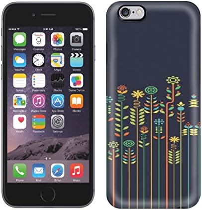 Style Decoration Overgrown flowers Stretched Canvas phone case for iphone 6 plus