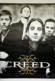 Creed ~ Classic Group Poster ~Scott Stapp ~ Mark Tremonti ~ Scott Phillips ~ Brian Marshall ~ Approx 24 X 36 Inches