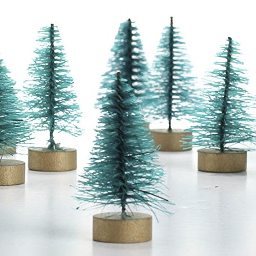 Bottle Brush Christmas Trees