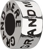 Authentic CHAMILIA GE-15 GRANDMOTHER Sterling BEAD Charm fits Pandora Biagi Bracelet GIFT BOXED