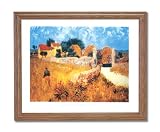Vincent Van Gogh French Landscape Wall Home Decor Wall Picture Oak Framed Art Print
