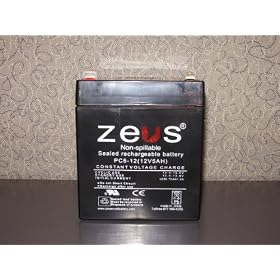 Buy 12V 5AH Rechargeable Sealed Lead Acid Battery now!