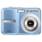 Samsung S760 Digital Camera - Blue (7.0MP, 3 xOptical Zoom) 2.5