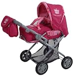 Knorr 61106 - Kyra Puppenwagen + Trolley Little Princess