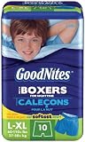 Goodnites Boxers Jumbo Large - Extra Large - 4 Pack