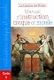 Manuel d'instruction civique et morale : Cycle 3