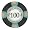 $100 Milano Poker Chips by Claysmith Gaming. Sleave of 25.